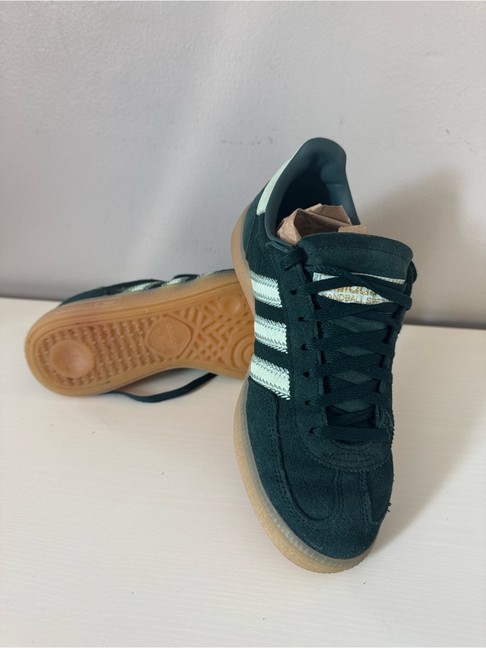 Adidas Handball Spezial dark green sneakers